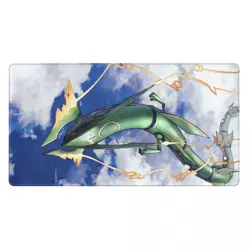 Rayquaza - Board Game Pokemon Playmat Games Mousepad Play Mat of TCG 225635 - Image 2