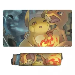 Charmeleon -Board Card Game Pokemon Playmat Game Mousepad Play Mat of TCG 225616 - Image 1