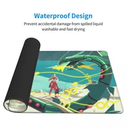 Rayquaza - Board Card Game Pokemon Playmat Game Mousepad Play Mat of TCG 225615 - Image 4