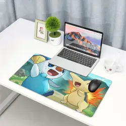 Cyndaquil Oshawott Board Game Pokemon Playmat Games Mousepad Play Mat of TCG - Image 3