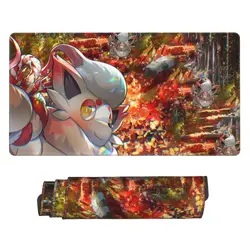 Hisuian Zorua - Board Game Pokemon Playmat Games Mousepad Play Mat of TCG 225534 - Image 1