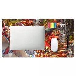 Hisuian Zorua - Board Game Pokemon Playmat Games Mousepad Play Mat of TCG 225534 - Image 4