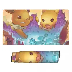 Eevee- Board Game Pokemon Playmat Games Mousepad Play Mat of TCG 225581 - Image 1