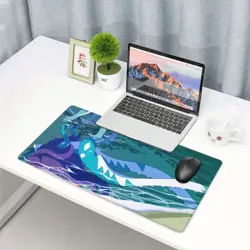 Suicune - Board Game Pokemon Playmat Games Mousepad Play Mat of TCG 225545 - Image 3