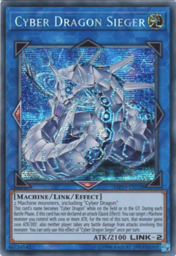Cyber Dragon Sieger - MP19-EN108 - Prismatic Secret Rare - Unlimited Yugioh - Image 1