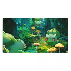 Bulbasaur - Board Game Pokemon Playmat Games Mousepad Play Mat of TCG 225528 - Image 2