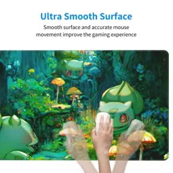 Bulbasaur - Board Game Pokemon Playmat Games Mousepad Play Mat of TCG 225528 - Image 4