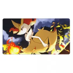 Braixen - Board Game Pokemon Playmat Games Mousepad Play Mat of TCG 225471 - Image 2