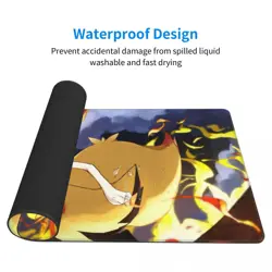 Braixen - Board Game Pokemon Playmat Games Mousepad Play Mat of TCG 225471 - Image 5