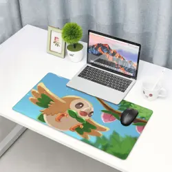 Rowlet - Board Game Pokemon Playmat Games Mousepad Play Mat of TCG 225478 - Image 3