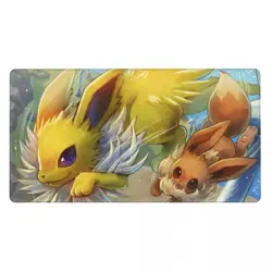Eevee Jolteon - Board Game Pokemon Playmat Games Mousepad Play Mat of TCG 225439 - Image 2