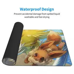 Eevee Jolteon - Board Game Pokemon Playmat Games Mousepad Play Mat of TCG 225439 - Image 4