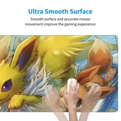 Eevee Jolteon - Board Game Pokemon Playmat Games Mousepad Play Mat of TCG 225439 - Image 5