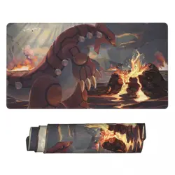 Groudon - Board Game Pokemon Playmat Games Mousepad Play Mat of TCG 225457 - Image 1