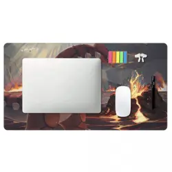 Groudon - Board Game Pokemon Playmat Games Mousepad Play Mat of TCG 225457 - Image 4