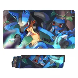 Lucario - Board Game Pokemon Playmat Games Mousepad Play Mat of TCG 225415 - Image 1