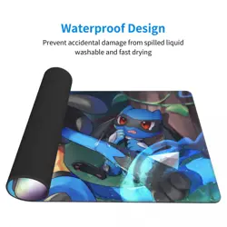 Lucario - Board Game Pokemon Playmat Games Mousepad Play Mat of TCG 225415 - Image 4