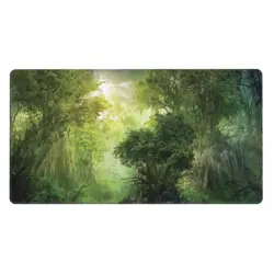 Board Game MTG Green Mana Forest Playmat Game Mousepad Play Mat of TCG 225409 - Image 5