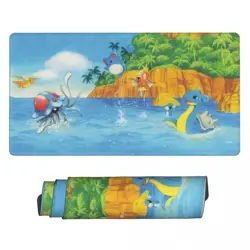 60X35cm Marill - Board Game Pokemon Playmat Games Mousepad Play Mat of TCG - Image 1