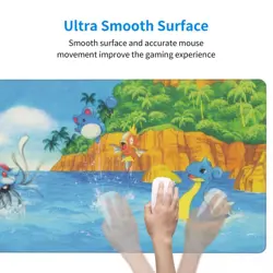 60X35cm Marill - Board Game Pokemon Playmat Games Mousepad Play Mat of TCG - Image 5