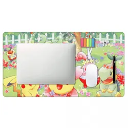 60X35cm Turtwig - Board Game Pokemon Playmat Games Mousepad Play Mat of TCG - Image 4