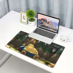 Snorlax - Board Game Pokemon Playmat Games HD Mousepad Play Mat of TCG 114613 - Image 2