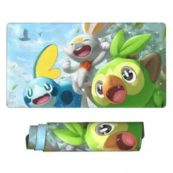 Scorbunny - Pokemon Board Game Playmat Games Mousepad Play Mat of TCG 115184 - Image 1