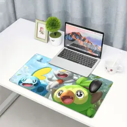 Scorbunny - Pokemon Board Game Playmat Games Mousepad Play Mat of TCG 115184 - Image 2