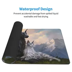 Board Game RIN AND SERI, INSEPARABLE MTG Playmat Game Mousepad Play Mat of TCG - Image 5