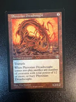 Magic: The Gathering – Phyrexian Dreadnought – Mirage – Near Mint English - Image 1