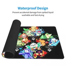 Board Game Pokemon Starters Playmat Game Mousepad Play Mat of TCG 114950 - Image 5