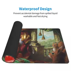 Board Game MTG Earl Of Squirrel Playmat Game Mousepad Play Mat of TCG 114899 - Image 5