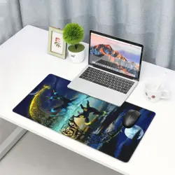 Board Game Pokemon Umbreon Playmat Game Mousepad Play Mat of TCG 60*35cm 114766 - Image 2