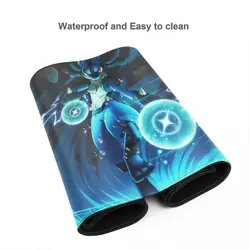 Lucario - Board Game Pokemon Playmat Games Mousepad Play Mat of TCG 114657 - Image 4