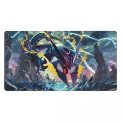 Board Game Pokemon Rayquaza Playmat Games Mousepad Play Mat of TCG 114658 - Image 3
