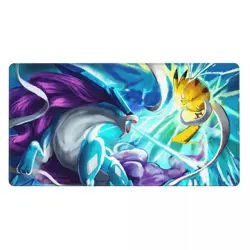 Board Game Pokemon Suicune Playmat Games Mousepad Play Mat of TCG 114645 - Image 3