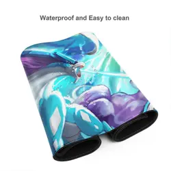 Board Game Pokemon Suicune Playmat Games Mousepad Play Mat of TCG 114645 - Image 4