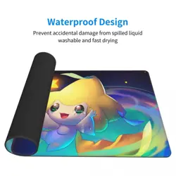 Board Game Pokemon Jirachi Playmat Games Mousepad Play Mat of TCG 114633 - Image 5