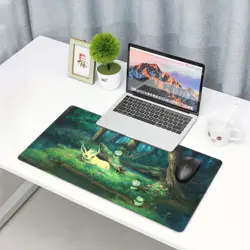Board Game Pokemon Leafeon Playmat Games Mousepad Play Mat of TCG 114634 - Image 2