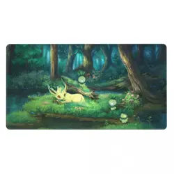 Board Game Pokemon Leafeon Playmat Games Mousepad Play Mat of TCG 114634 - Image 3
