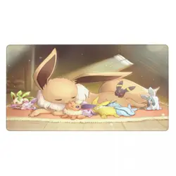 Board Game Pokemon Eevee Playmat Games Mousepad Play Mat of TCG 114620 - Image 2