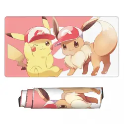 Board Game Pokemon Eevee Playmat Games Mousepad Play Mat of TCG 114622 - Image 1