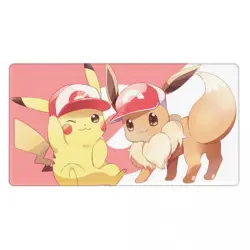 Board Game Pokemon Eevee Playmat Games Mousepad Play Mat of TCG 114622 - Image 3