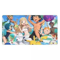 Board Game Pokemon Happy Party HD Playmat Games Mousepad Play Mat of TCG 114600 - Image 3