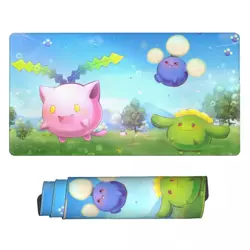 Board Game Pokemon Jumpluff Playmat Games Mousepad Play Mat of TCG 114587 - Image 1