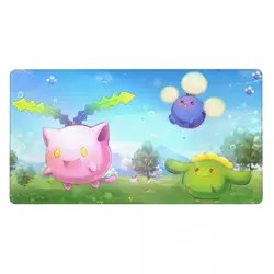 Board Game Pokemon Jumpluff Playmat Games Mousepad Play Mat of TCG 114587 - Image 3