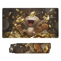 Board Game Pokemon Meowth Playmat Games Mousepad Play Mat of TCG 114589 - Image 1