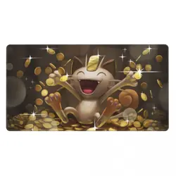 Board Game Pokemon Meowth Playmat Games Mousepad Play Mat of TCG 114589 - Image 3