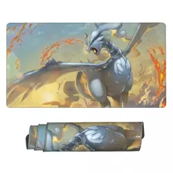 Board Game Pokemon Reshiram Playmat Games Mousepad Play Mat of TCG 114591 - Image 1