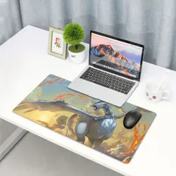 Board Game Pokemon Reshiram Playmat Games Mousepad Play Mat of TCG 114591 - Image 2